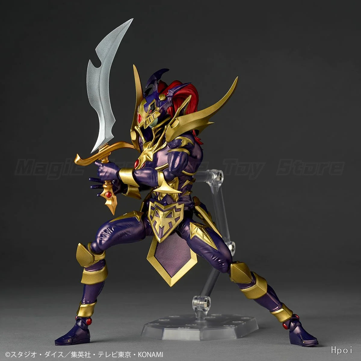 【In Stock】KAIYODO REVOLECH Duel Monsters Black Luster Soldier Action Figure Toys Gifts