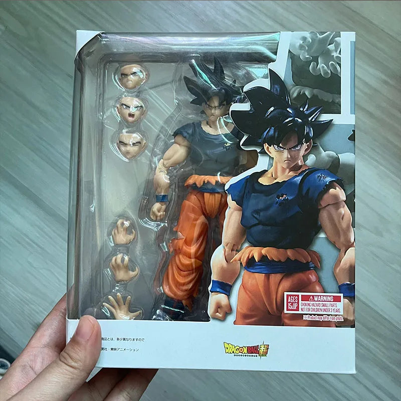 Dragon Ball Figures Super Son Goku Migatte No Goku Kizashi Action Figure Gbz Joint Movable Collection Doll Birthday Gift