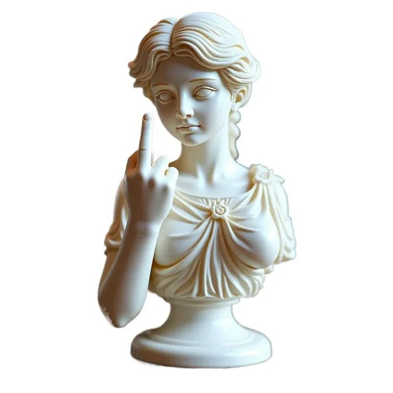 Venus With Attitude Statue Of Vienna Goddess 3d Resin Craft Ornaments  Mini Figurine Plaster Statue  Bust Portraits Home Decor