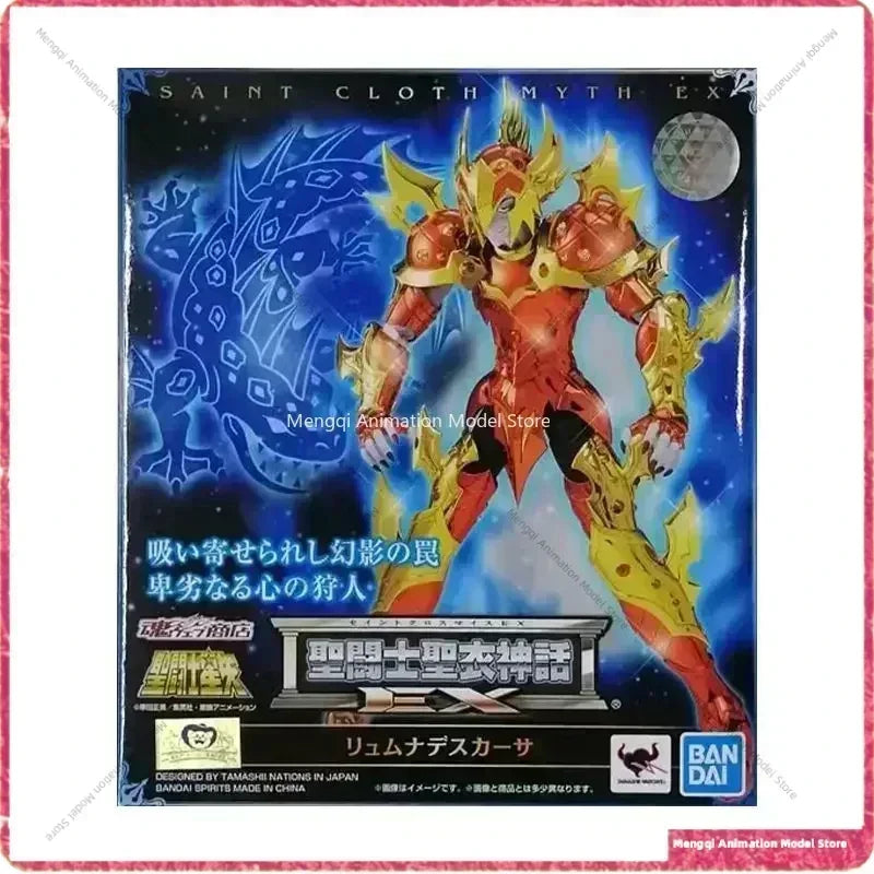 In Stock Original Bandai Saint Seiya EX Saint Cloth Myth Marina LIMNADES CASA Lymnades Action Figures Toys Gifts for Children