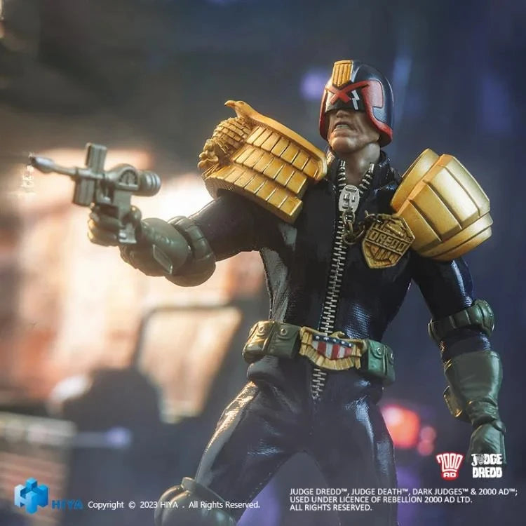 1/12 6 Inch Action Figure Exquisite Super Series Judge Dredd Figure Model Collection Toy Gift