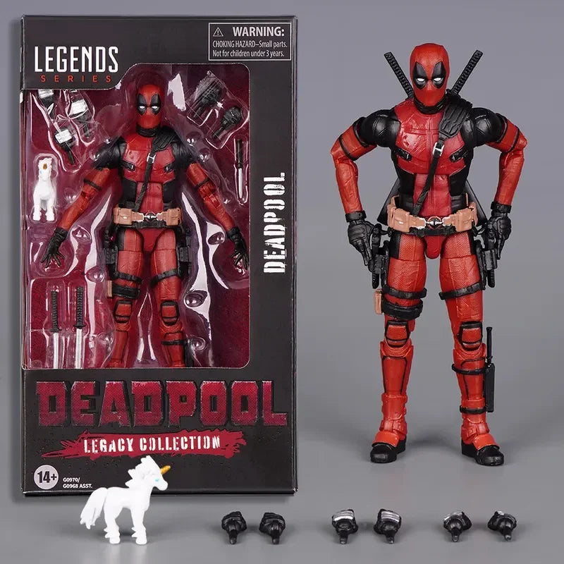 2025 Marvel Legends Deadpool Action Figure Hero Model Premium 6-Inch 15.5cm Poseable Toy With Articulated Joints Children Gifts