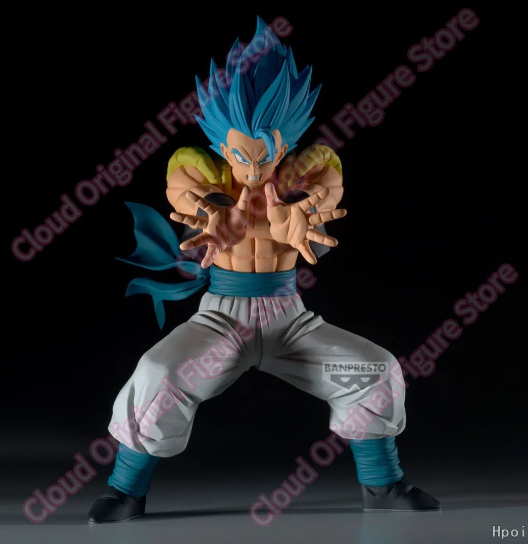 In Stock 100% Original BANDAI BANPRESTO Dragon Ball Chou Grandista Gogeta Pvc 25cm Anime Figure Collectible Model Toys