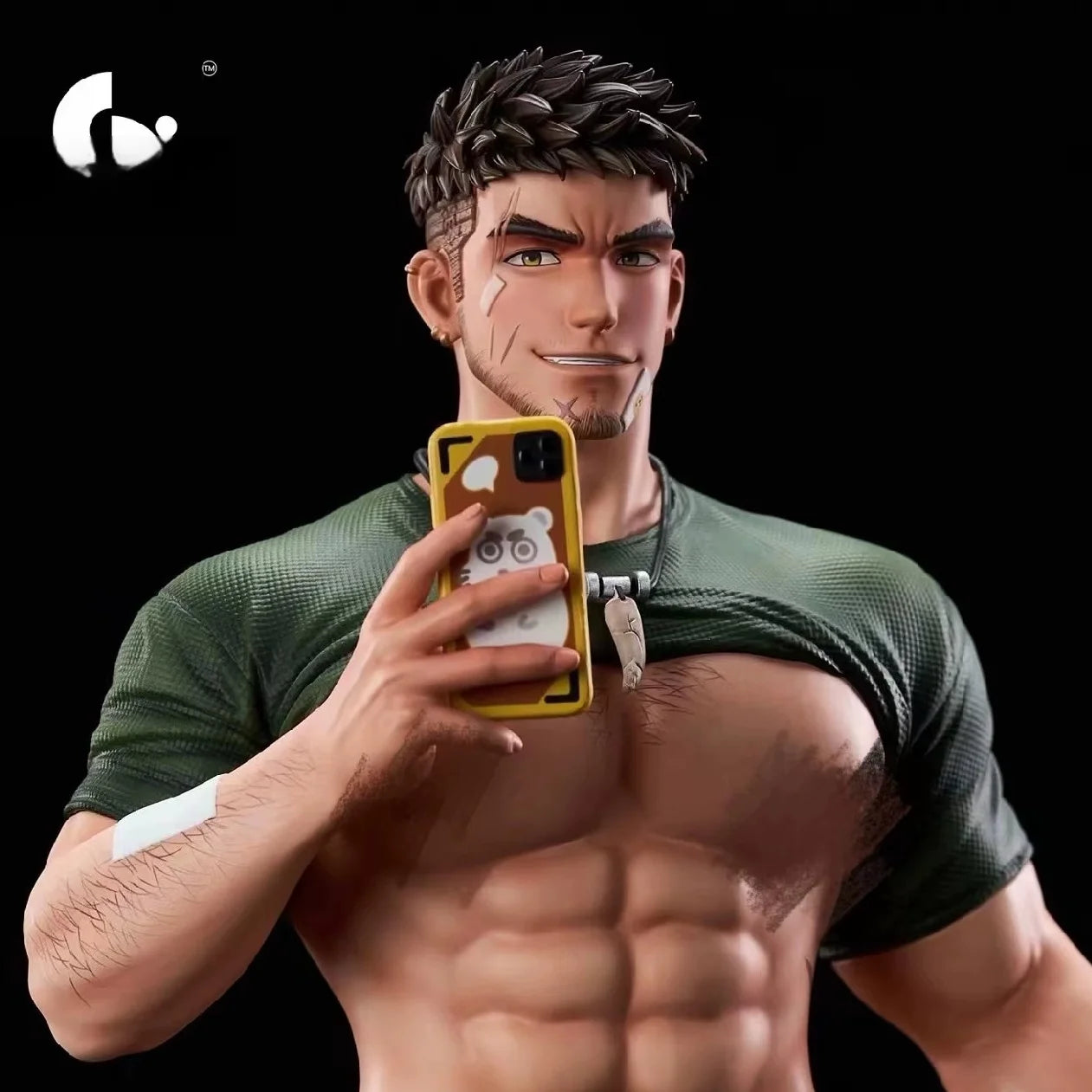 Available in January     Xiaoman, architectural decorator, Kevin figure, statue character, GK