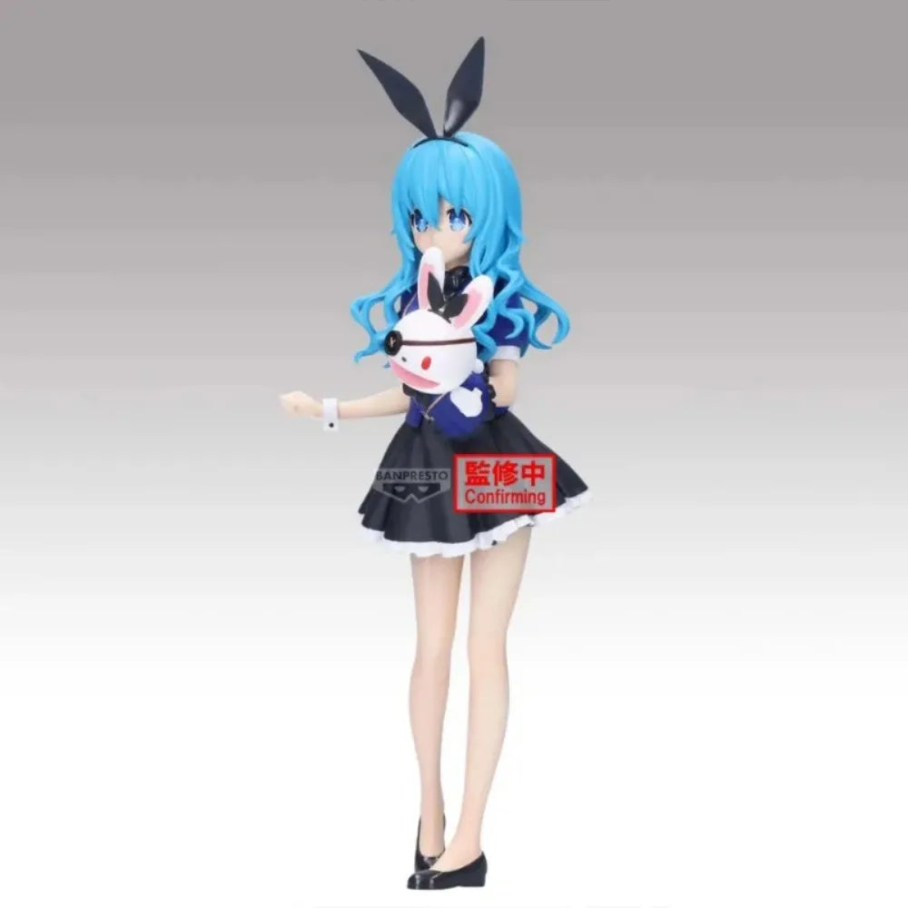In Stock Bandai Original Genuine Banpresto Anime DATE A LIVE Glitter&Glamours Yoshino 20cm Collections Model Toy Figures Gift