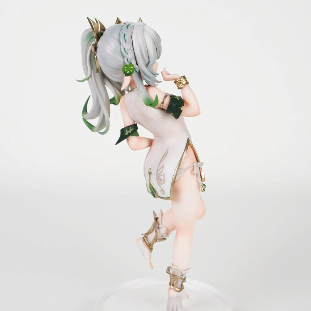 Anime Nahida Game Figure Cheongsam Standing pose Action Figure cute Model Desktop Ornaments Collection Child toy Gifts 21cm