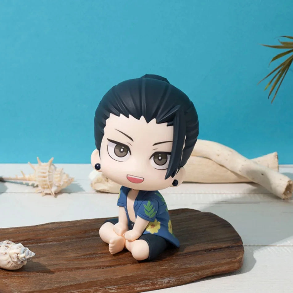 Anime JJK Suguru Geto Satoru Gojo Edition Q Collectible Action Figures Set - Gato And Gojo Statues for Kids