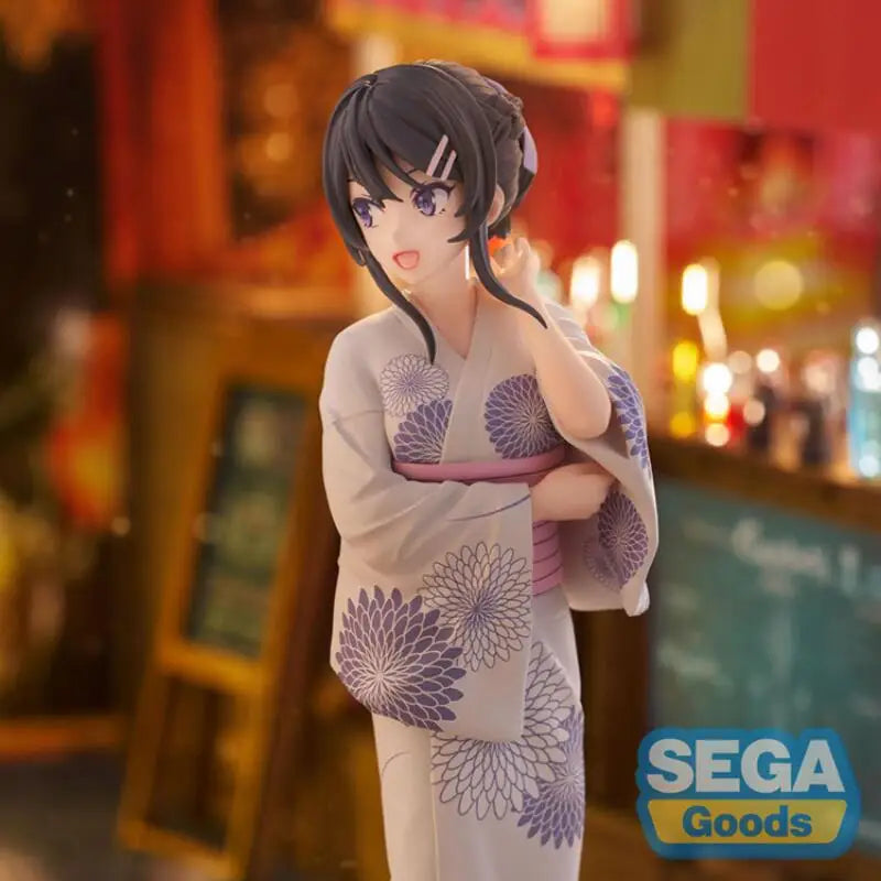 Genuine SEGA Luminasta Rascal Does Not Dream Of Bunny Girl Senpai Sakurajima Mai PVC 22CM Figure Anime Boxed Toy Gift Original