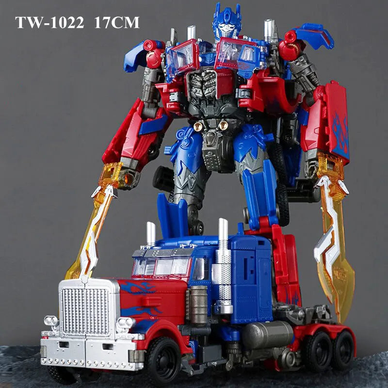IN STOCK LIJIANG 23CM Big Size Cool Transformation Movie 7 New Action Figure Robot Car Toys Anime Animals Model Boys Kids Gift