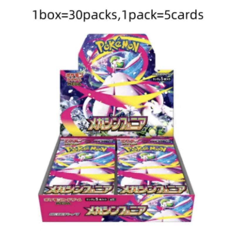 In Stock Original PKM PTCG Mega MEGA Dream ex Phantasmal Flames Mega Lucario Booster Japanese version Collection Surprise Cards