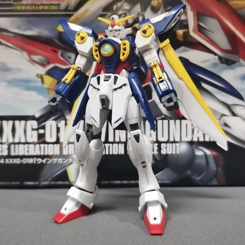 NEW HG 1/144 EW Wing XXXG-01W Zero Type Hairless Prototype Assembly Model Action Figures Kit Desktop Decoration Toy Fans Gift