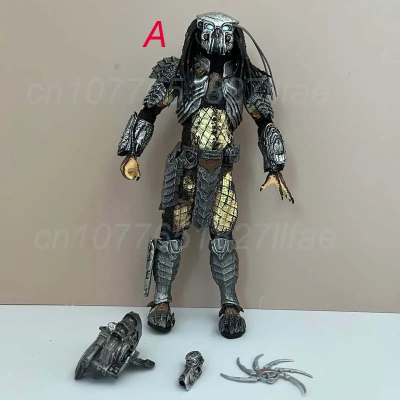 Alien Figure Celtic Predator Masked Scar Predator Figure Alien Action Figure Model Toys Joint Movable Doll Christmas Present