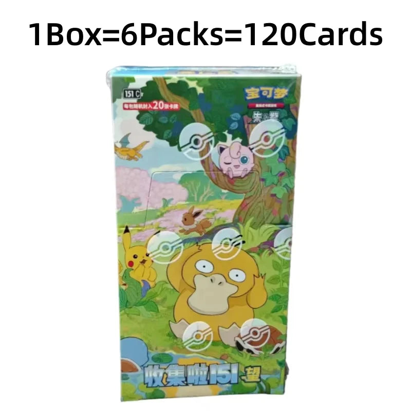 Hot Sale 100% Original Trading Cards Ptcg First Partner Charmander Squirtle Bulbasaur Gift Box Birthday Gifts Anime Collectible