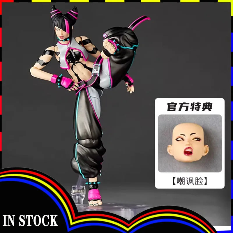 [in stock] Original Kaiyodo Revoltech Amazing Yamaguchi Juri Anime Action Figure Model Toy Collectible Figura