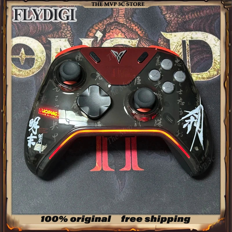 Salesl Flydigi  Apex 5 WUCHANG  Fallen Feathers  Limited 3-Mode Game Controller RGB Light Strip Color Interactive Display PC NS