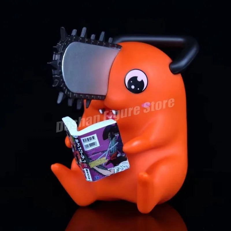 Gk Chainsaw Man Denji Pochita Action Figure Statue Makima Figurine Model Toys Collection Desktop Ornaments Demon Hunter Figures