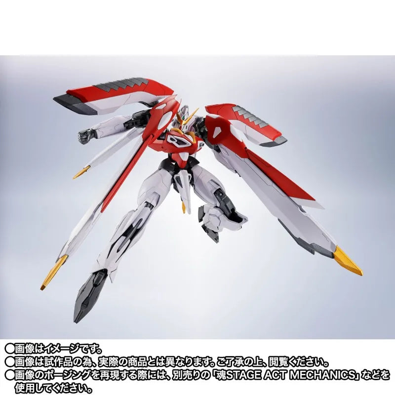 Fast Shipping Bandai Anime THE ROBOT SPIRITS PHOENIX GUNDAM Original Model Toys Action Figure Collectible Ornament Children Gift