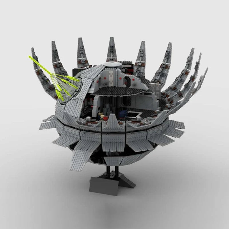 Star Movie Moc Building Block UCS Death Famous Scene Model Technology Brick DIY Assembly Modular Construction Toy Holiday Gifts