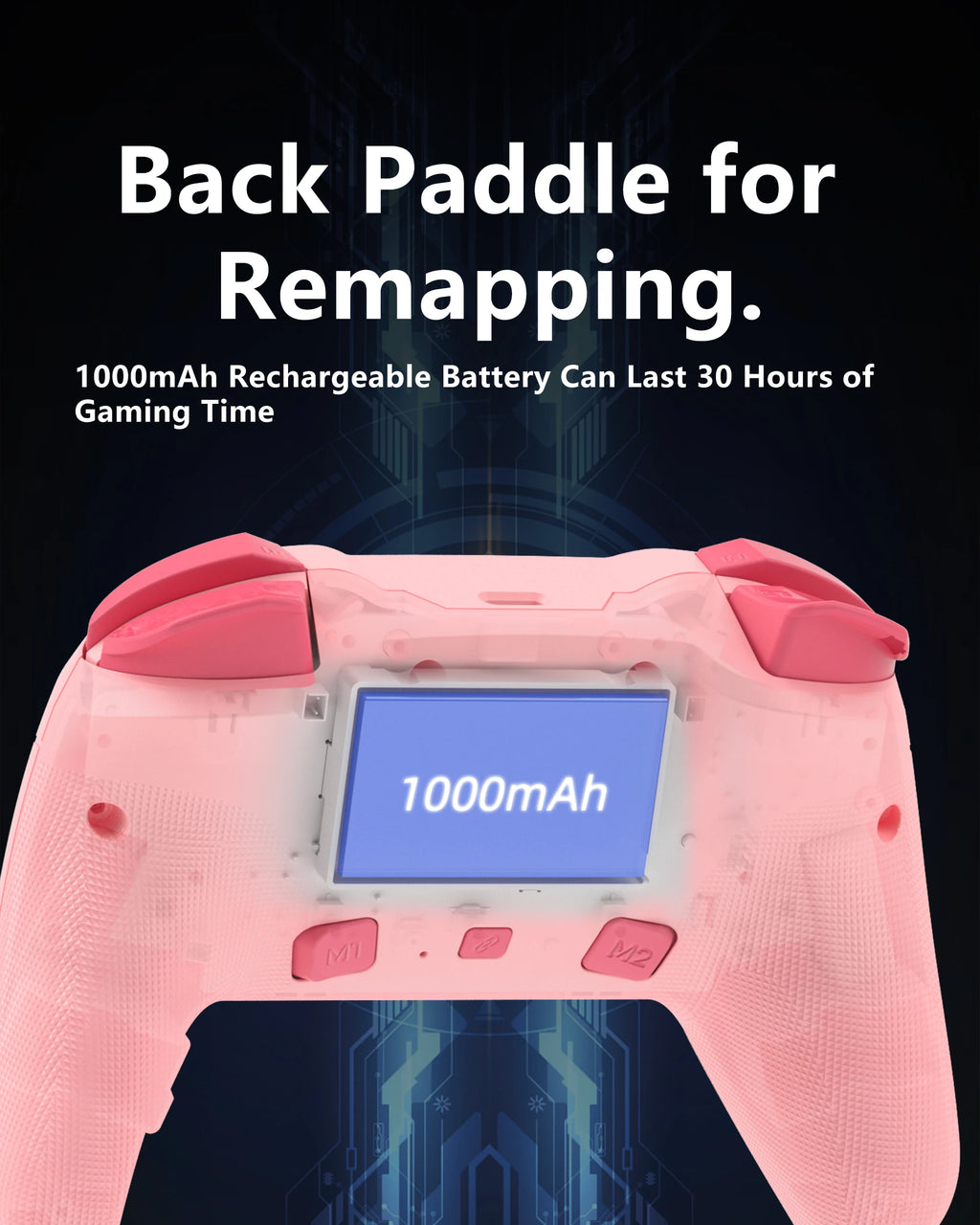 MOBAPAD Mechanical HALL Joystick Bluetooth Gamepad Vibration Controller For Nintendo Switch PC Android iOS Game Console ﻿