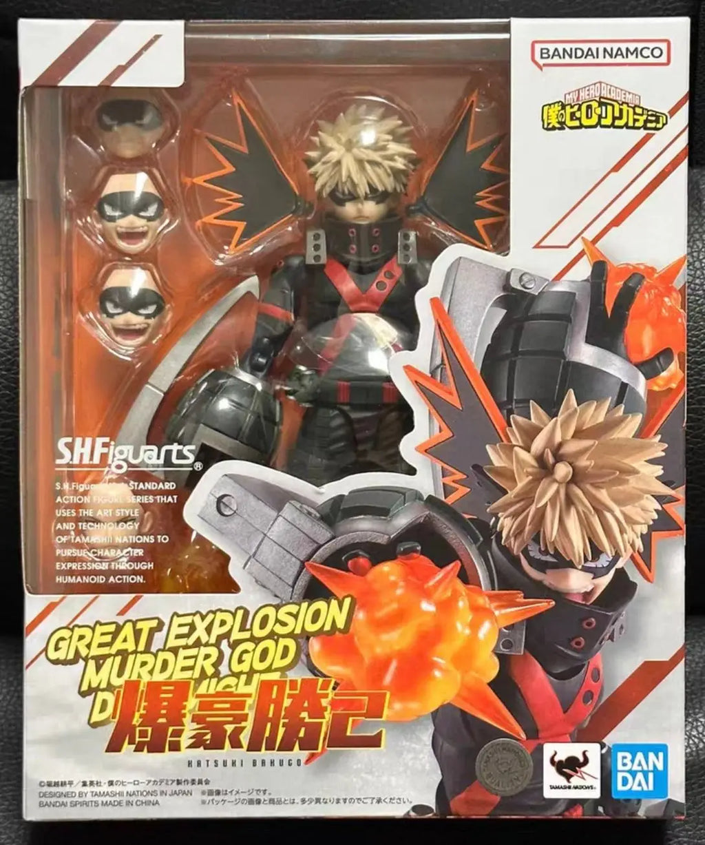 Original Bandai S.H.Figuarts SHF Izuku Midoriya In Stock Anime Action Collection Figures Model Toys