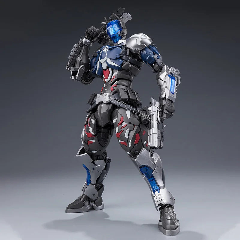 In Stock HEMOXIAN Model BATMAN Action Figure ARKHAM KNIGHT 1/10 Assembly Model Kit DC Toys Red Hood Plastic Mecha Gifts