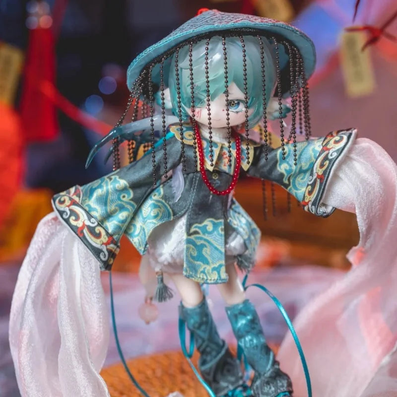 Authentic Penny Box 1/12 Bjd Green Zombie Series Anime Figure Cool Cool Limited Edition Movable Joint Model Action Figurine Gift