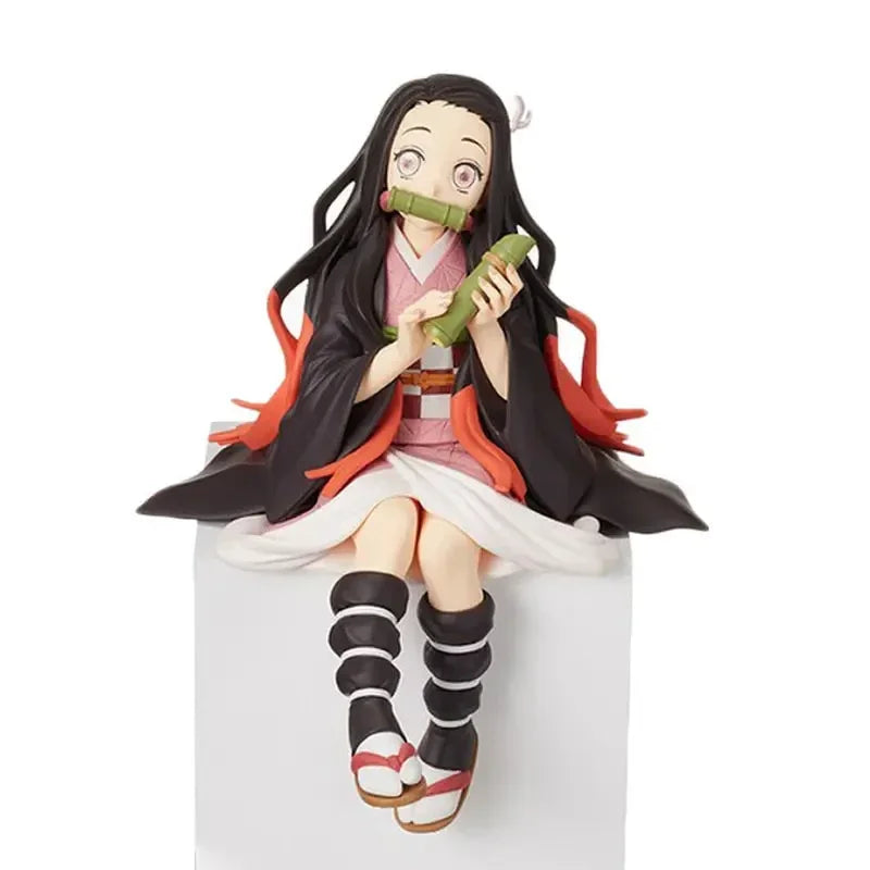 Anime Demon Slayer Action Figures Tanjirou Nezuko Zenitsu Tomioka Giyuu Kochou Anime Figure Collect Kid Doll Toys for Children