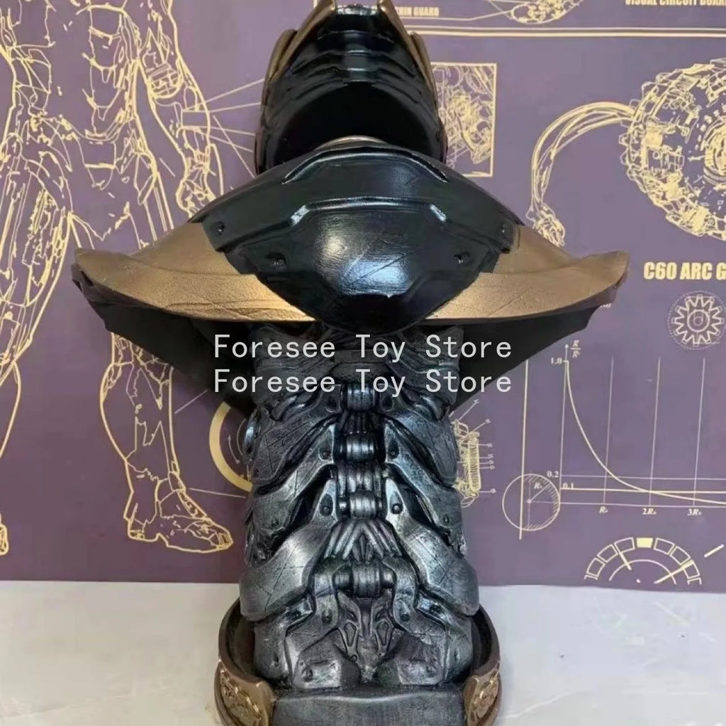 38cm Thanos Half-body Sculpture Figure The Avengers Anime Figures Collection Desktop Ornament Decoration Best Gifts for Children