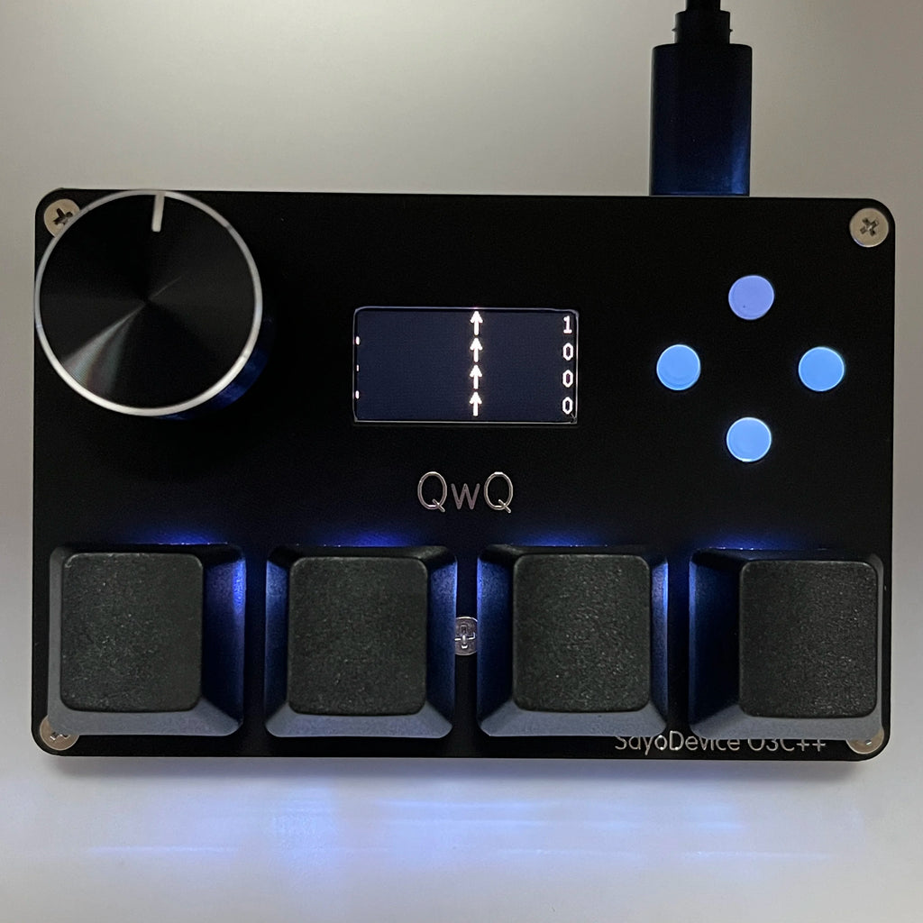 4+4 Tasten SayoDevice O3C++ OSU Rapid Trigger Magnetic Linear OUTEMU Magnetic Pink Switches Tastaturknopf Bildschirmkopie Shotcut