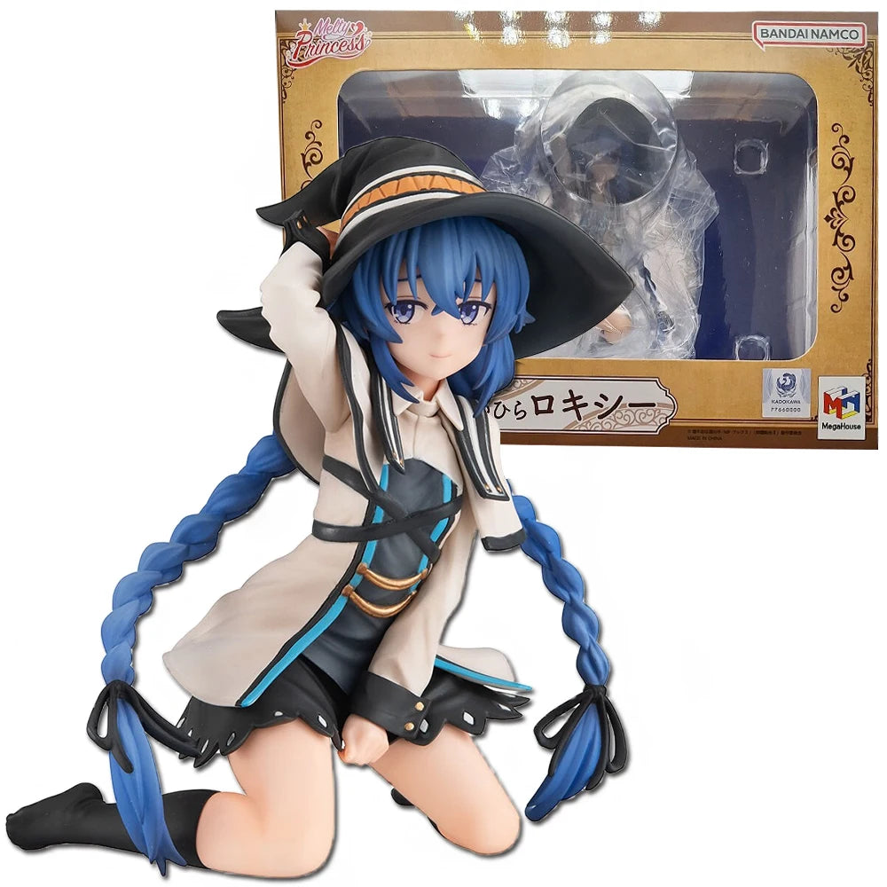 10cm Anime Jobless Reincarnation Roxy Migurdia Actionfigur Desktop-Dekorationen Kawaii Mädchen Figur Nudelstopper PVC Modell Spielzeug