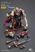【JOYTOY】Warhammer 40K Black Templars High Marshal Helbrecht 1/18 Action Figure Toys