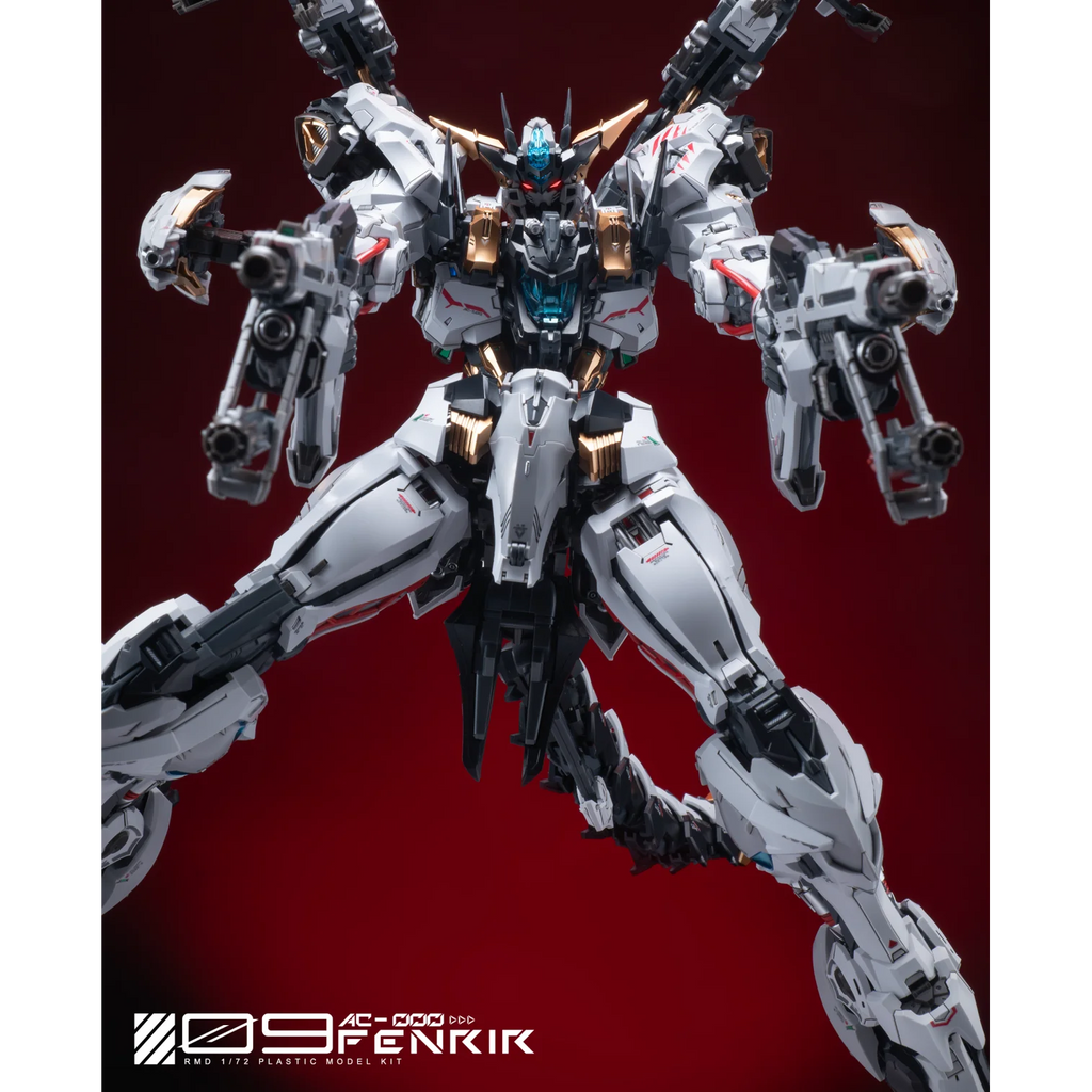 In Stock Infinite Dimension FENRIR RMD 1/72 IN ERA+ Toys Barbatos GK Assembly Model Kit Action Figure Mecha Robot Plastic Gift
