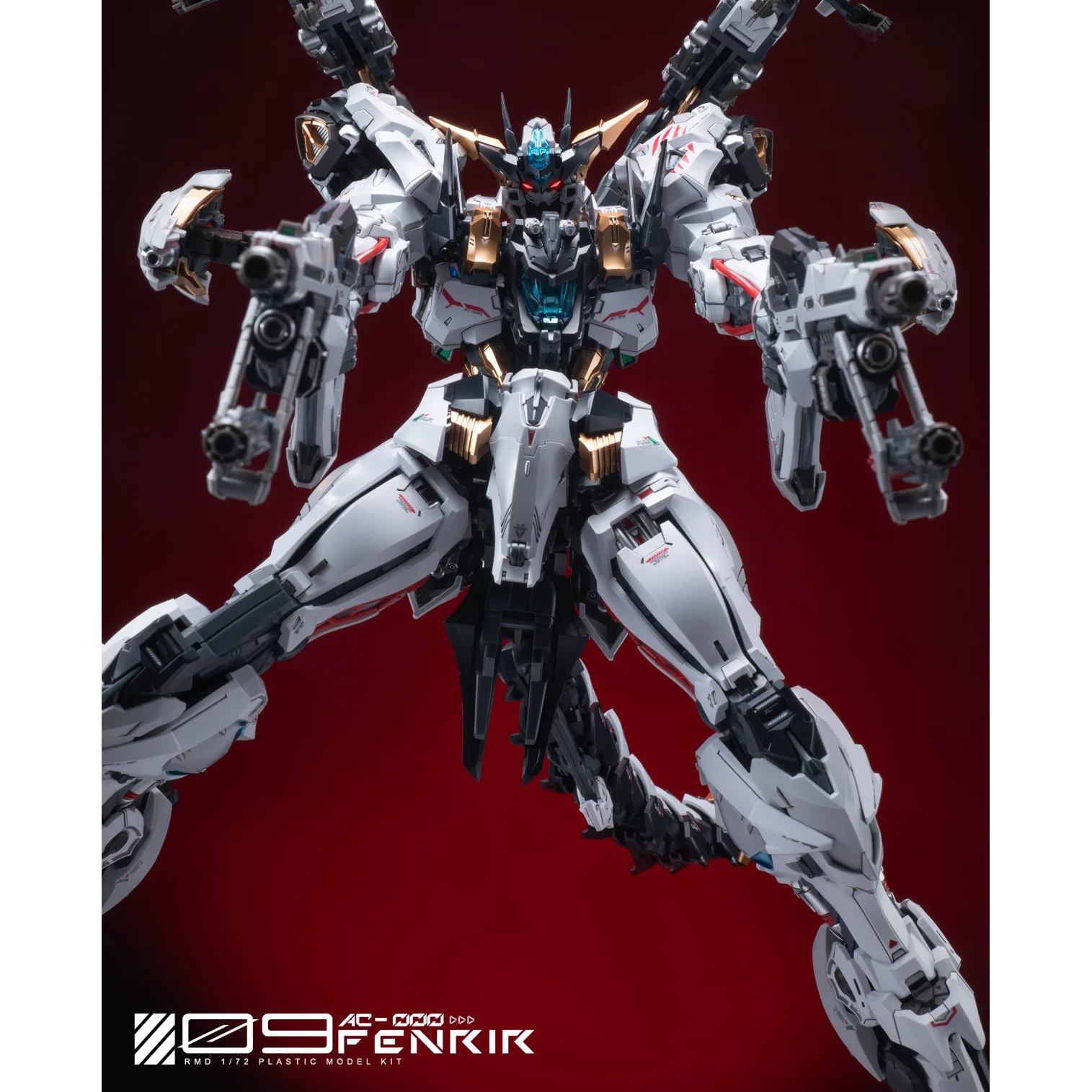 In Stock Infinite Dimension FENRIR RMD 1/72 IN ERA+ Toys Barbatos GK Assembly Model Kit Action Figure Mecha Robot Plastic Gift
