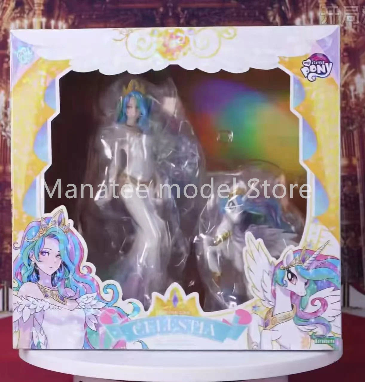 Kotobukiya Original MY LITTLE PONY BISHOUJO Rarity 1/7 PVC Action Figure Anime Model Toys Collection Doll Gift