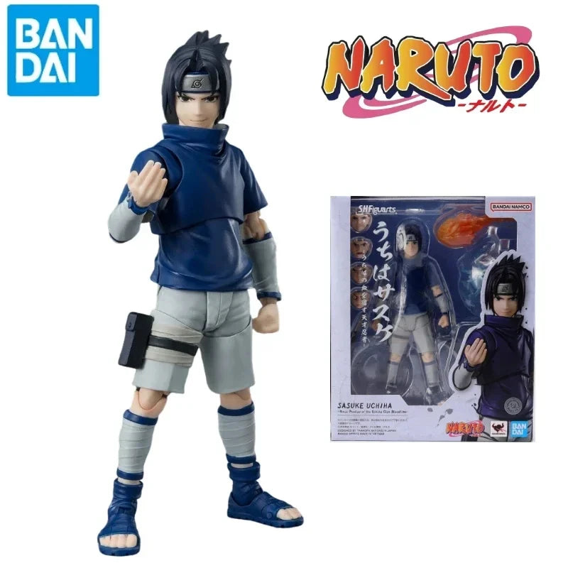 Original Bandai Optical Factory Figures Naruto Shippuden Six Paths  Namikaze Minato Uchiha Sasuke Suzuo character model Toy