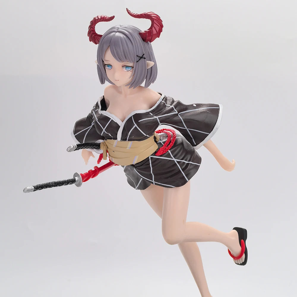 32 cm Illustration von Shal.E Sexy Girl PVC Actionfigur Daiki Kougyou Tsunokko Anime Figur Sammlermodell Spielzeug Kindergeschenk