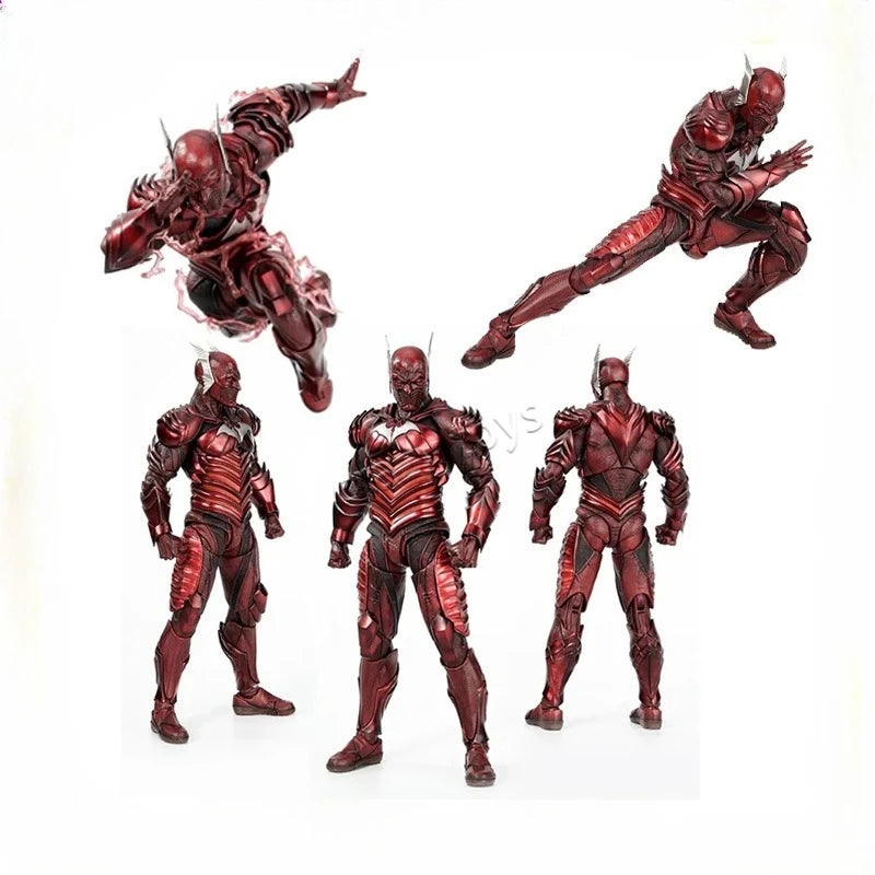 【In Stock】RESTORE MADE LPZZ U-P-Finegures 1/12 Red Death Dark Nights: Metal Red Lightning Movable Figure Collectible