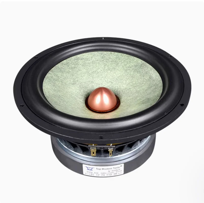 A-1036 8 Zoll Mid Bass Lautsprecher Aluminium Rahmen Und Graphene Kugel Kopf GUMMI RAND 250W 8Ohm 1PCS