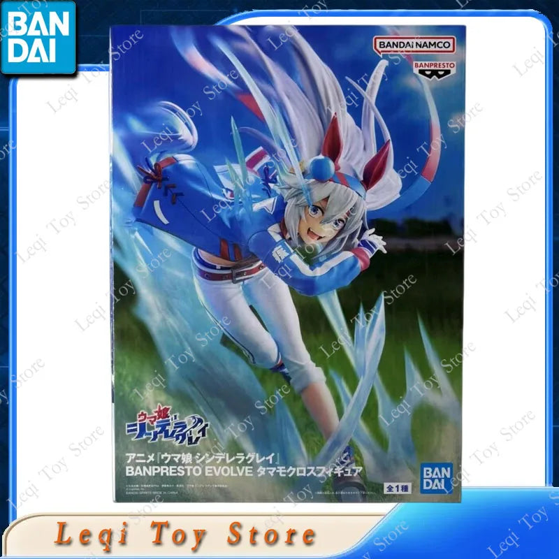 Bandai Original Genuine BANPRESTO EVOLVE Tamamo Cross Oguri Cap Action Anime Figures Toys Boys Girls Kids Gift Model Ornaments