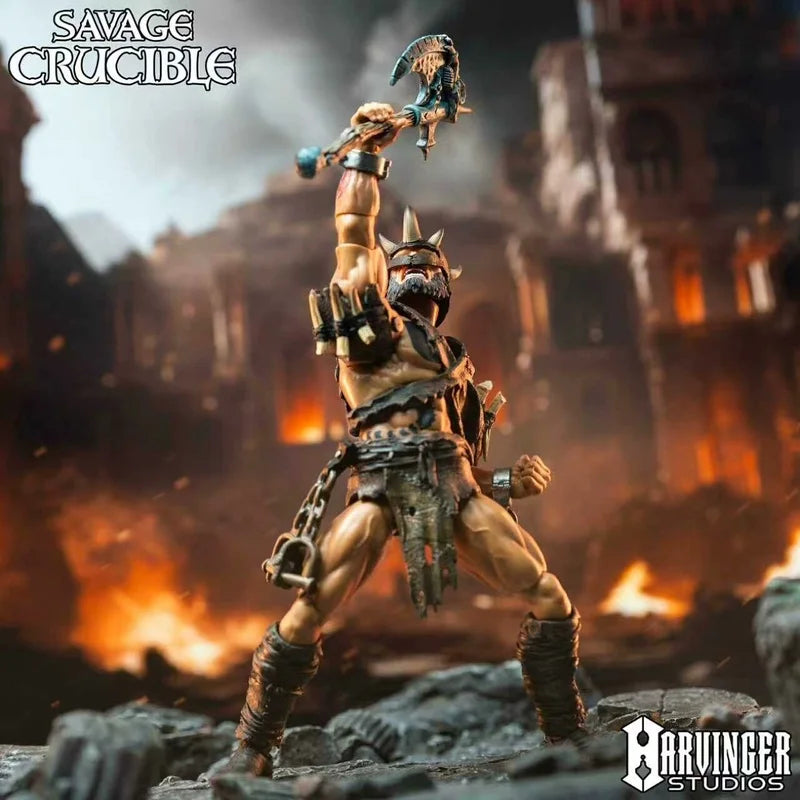 Harbinger Studios 1/12 Savage Crucible Valenox WF Exhibition Limited Edition Action Figure Anime Model Toy Gift