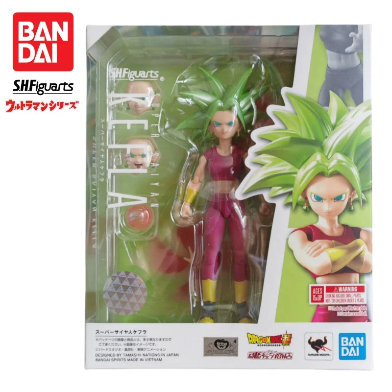 In Stock Bandai S H Figuarts Original Dragon Ball Kefla Doll Brand New Boxed Action Figure Anime Characters Model Garage