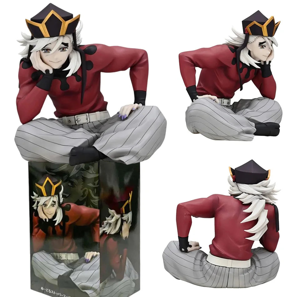 Anime Demon Slayer Kimetsu No Yaiba Doma Noodle Stopper Figure PVC Model Collection Action Figurine Gift  FuRyu Christmas Gift