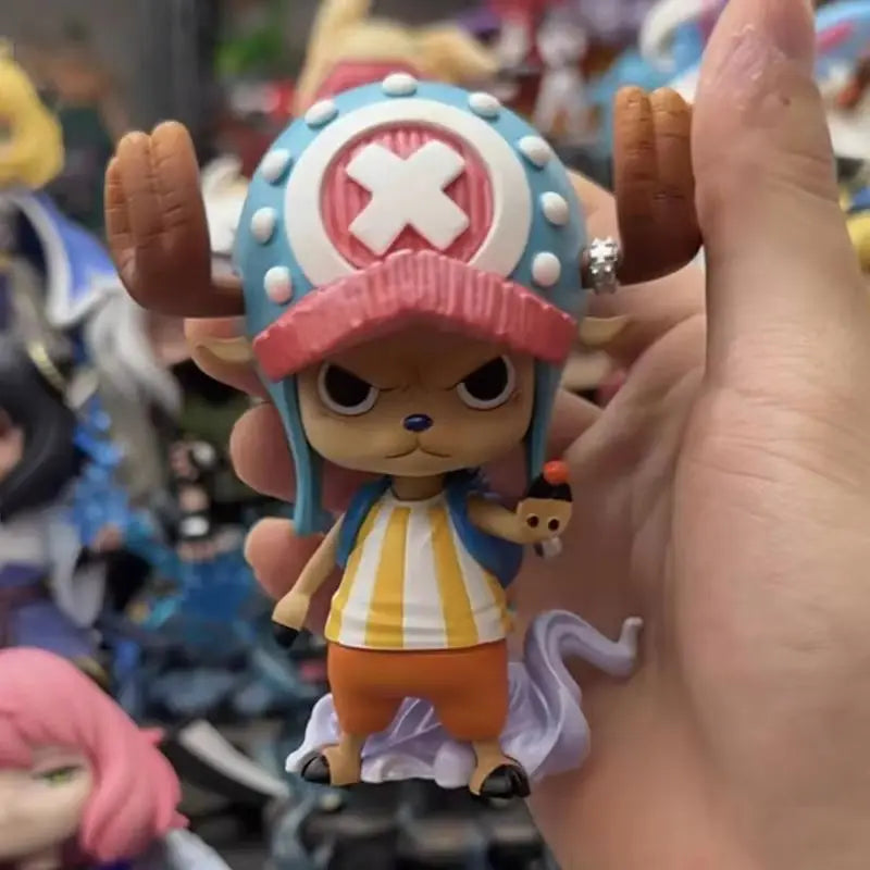 One Piece Hot Sell 10cm Anime Figures Tony Tony Chopper Figure Cute Pvc Statue Collection Model Birthday Gifts Custom Toy Gift