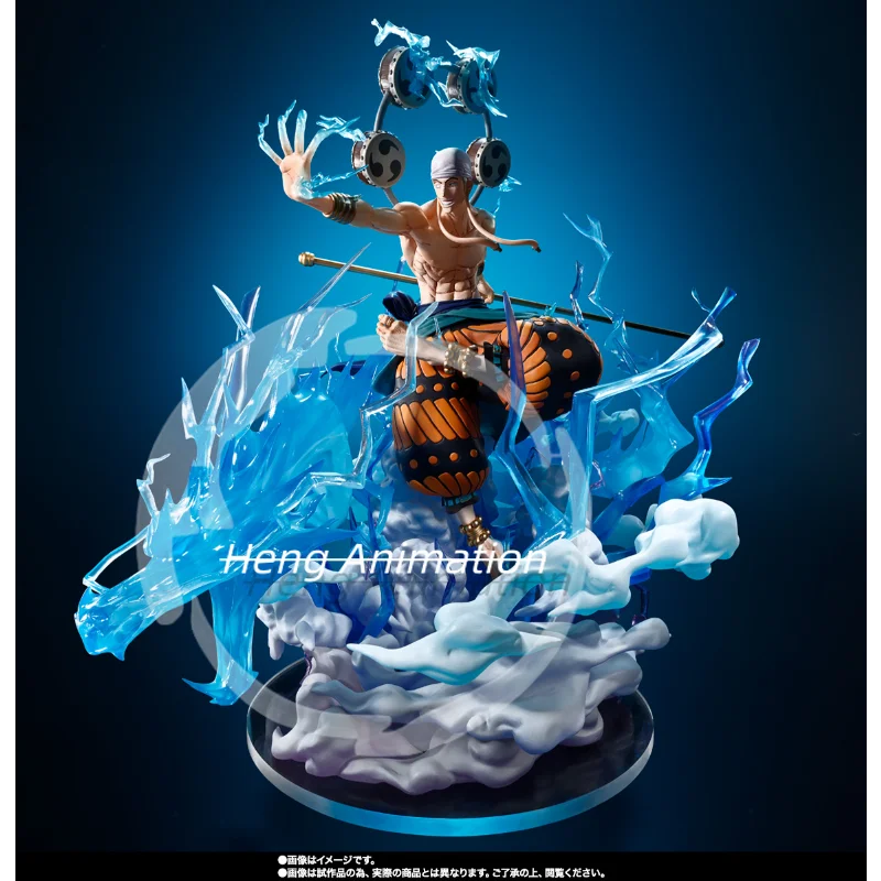 Bandai Soul Limit FZ Super Battle One Piece Enel 60 Million V Thunder Dragon Figure Collectible Display Piece