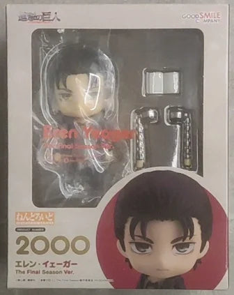 【UA】GSC Nendoron 2000 Attack on Titan Final Season Eren Yeager Action Figure Model Toy Gift