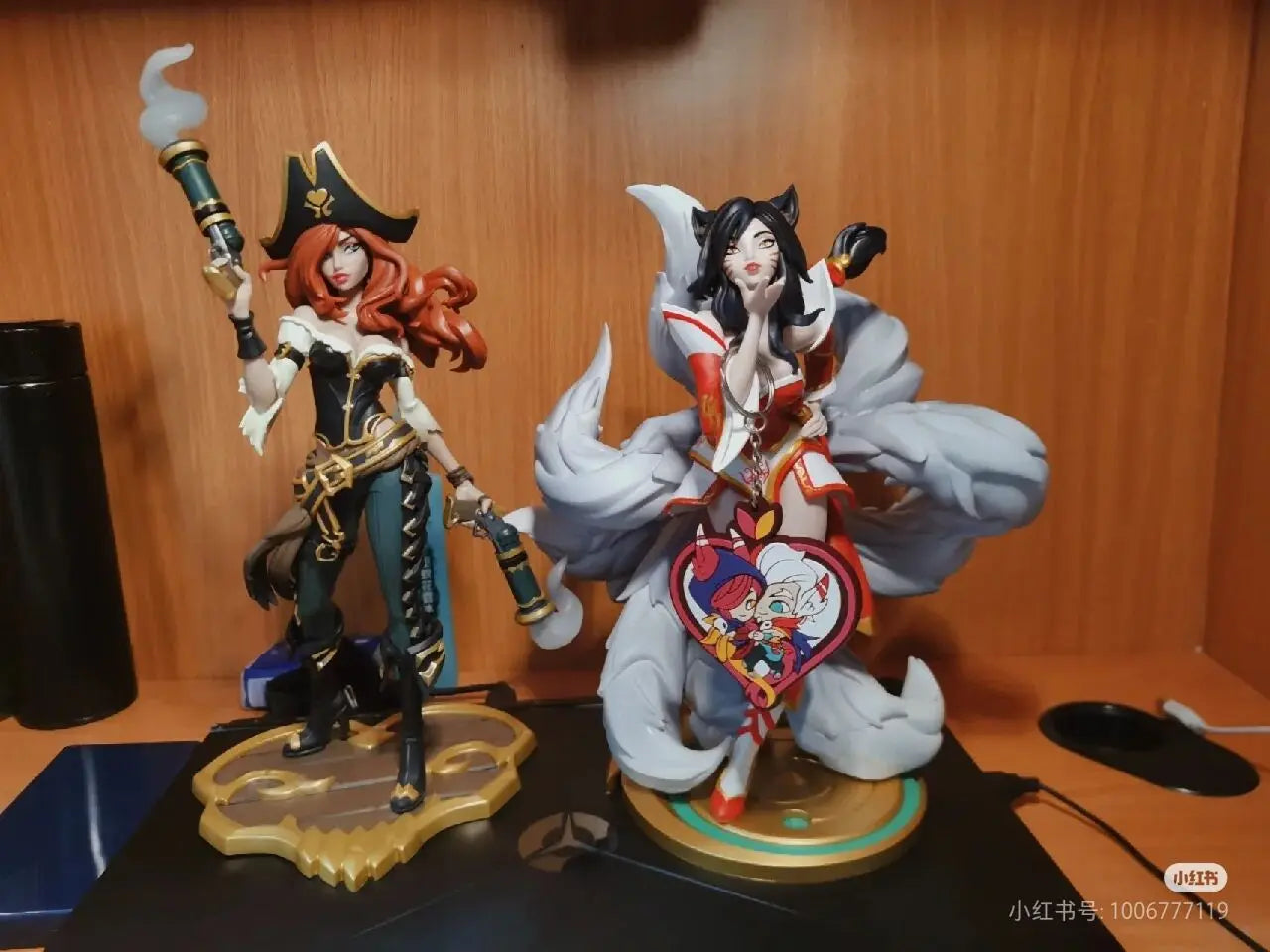 League of Legends Collectible Original Ahri the Nine-Tailed Fox Statue Medium Size Action Figure Brand New Unopened Toy