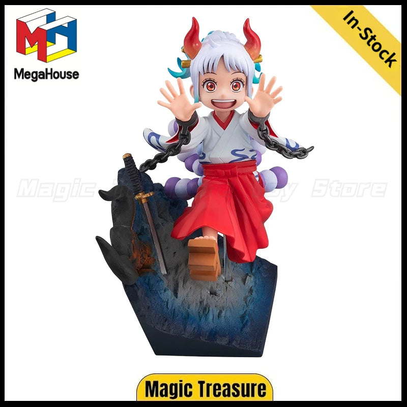 【In Stock】MegaHouse GEM ONE PIECE YAMATO RUN! Q Version Figure