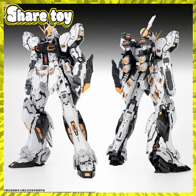 NONGCHANGZHU Model MG 1/100 RX-93 Nu Fighter CMM RX-93 v GK Assembly Model Kits Action Figure Plastic Robot model Toys