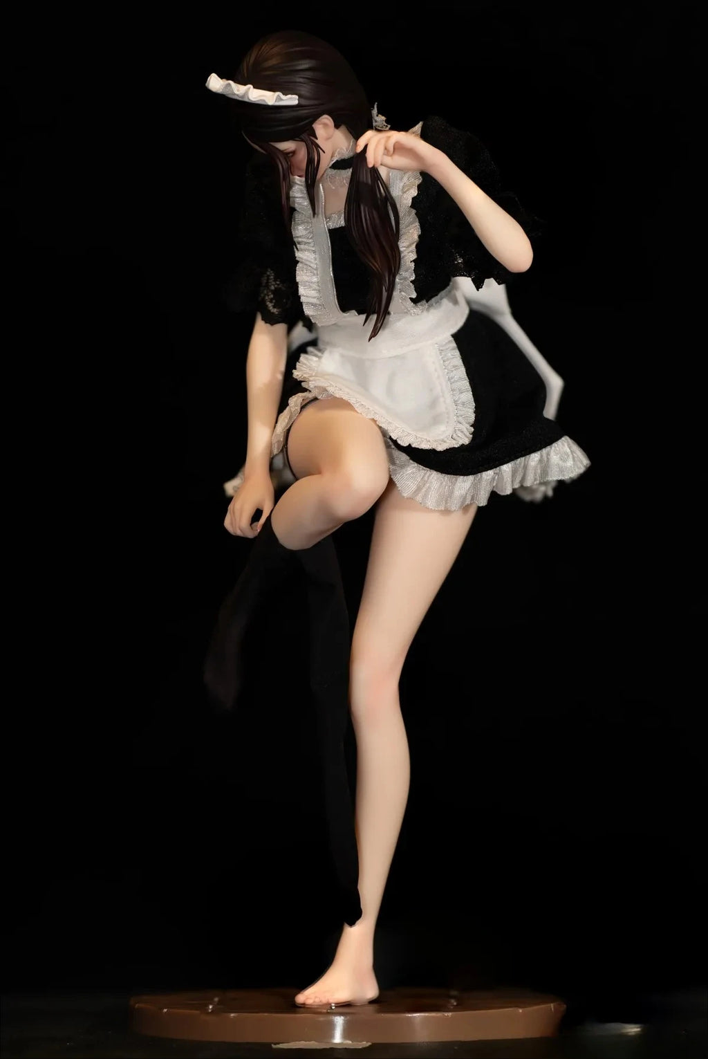 New in Stock Original She Is Real Bearpanda × Lou LL 1/6 Maid Figure Ultra Realistic Beautiful Girl Model Toys Ornament