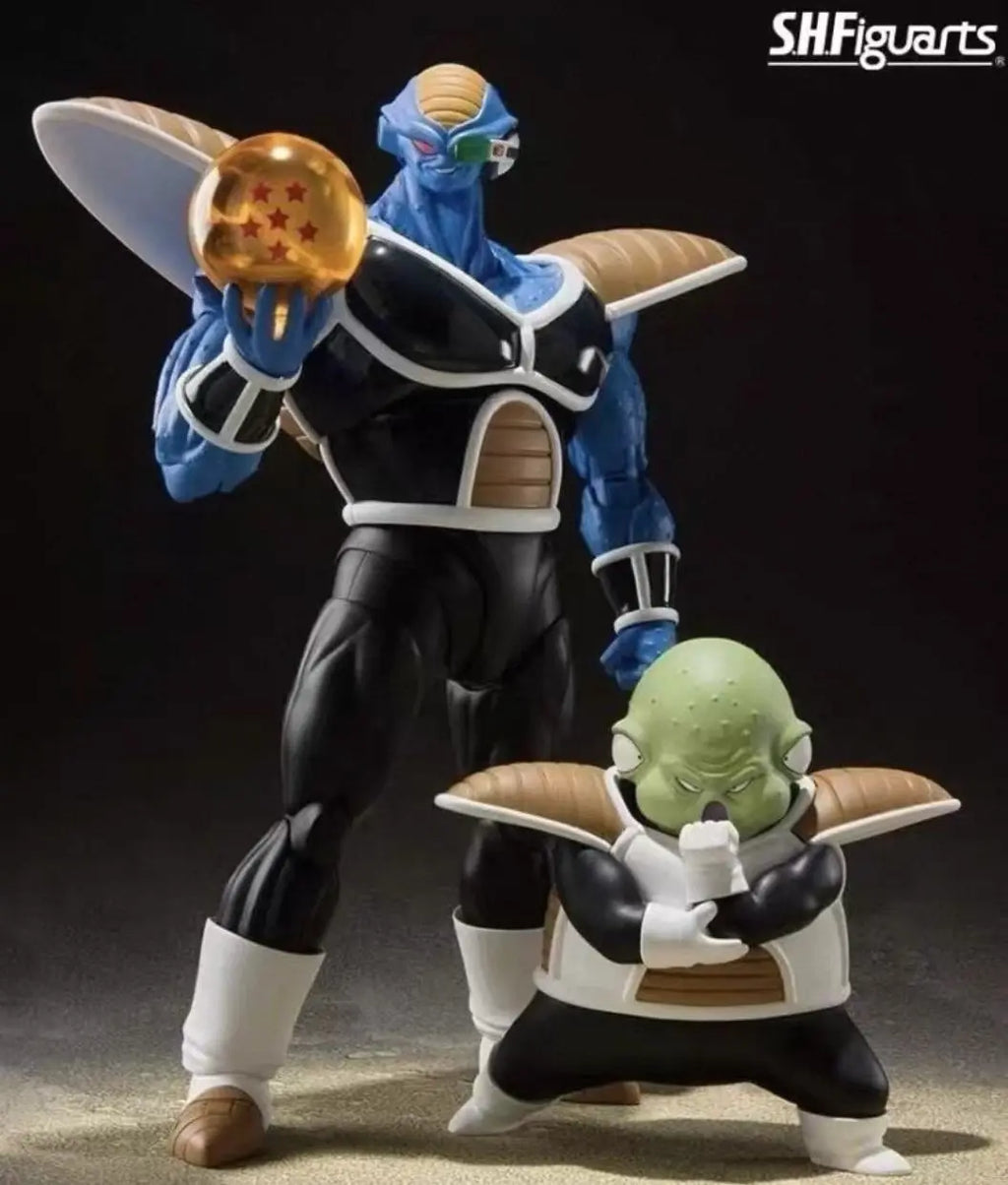 In-stock Bandai SHF Dragon Ball Ginyu Force Captain Recoome Burter & Guldo 1/12 Action Figures Model Collectible Gift
